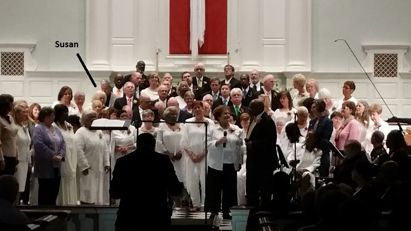 Susan's Choir Performance