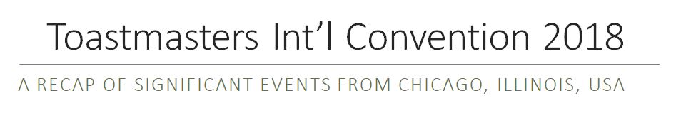 Toastmasters-Convention