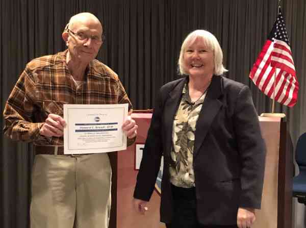 longevity award - howard brandt - 600