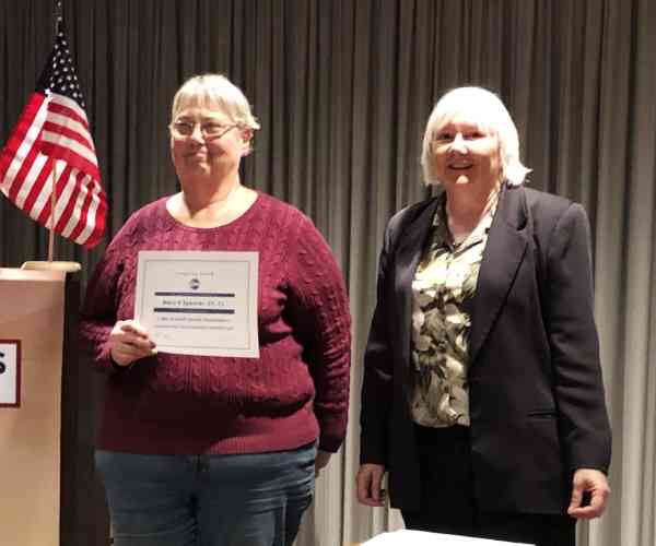 longevity award - mary k - 600